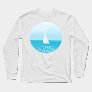 Fun Times Sailing in Lake Ontario Long Sleeve T-Shirt